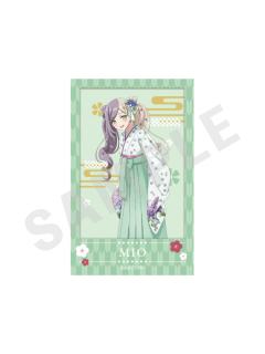 东坂未央B写真卡-新年快闪店袴ver.