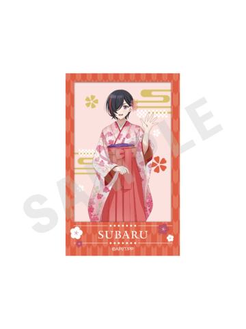 南曜昂B写真卡-新年快闪店袴ver.