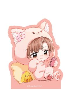 解雨臣亚克力冰箱贴-小兽仔系列