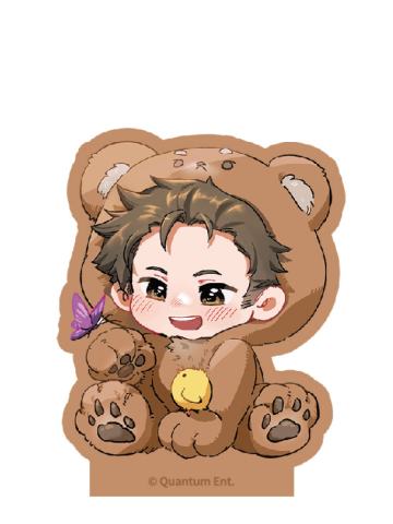 王胖子亚克力冰箱贴-小兽仔系列