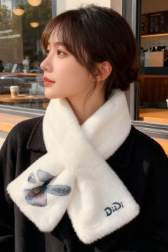 DIDI我的阿贝贝系列毛绒围巾