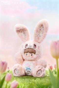 郁金香兔兔搪胶毛绒公仔-资料图