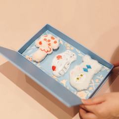 浅蓝{猫岛森林}发饰礼盒-资料图