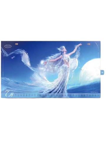 日历内页7月-2026新年 暖映祥瑞系列