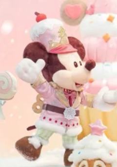 米奇公仔-25上迪圣诞圆舞曲系列