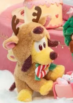 布鲁托公仔-25上迪圣诞圆舞曲系列