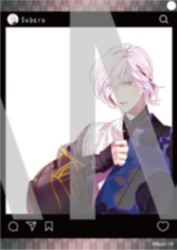 逆卷昴银色珠链照片挂件-万紫千红系列