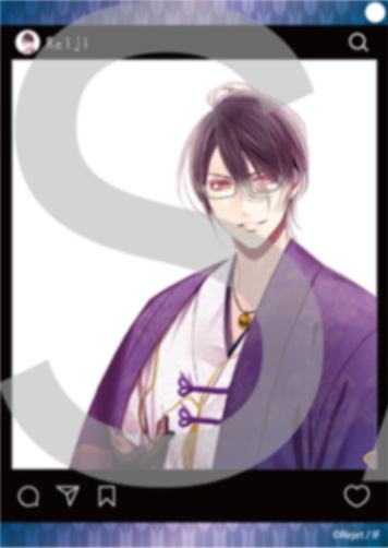 逆卷怜司银色珠链照片挂件-万紫千红系列