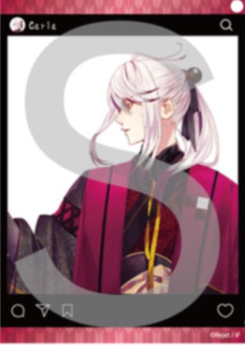 月浪卡拉银色珠链照片挂件-万紫千红系列