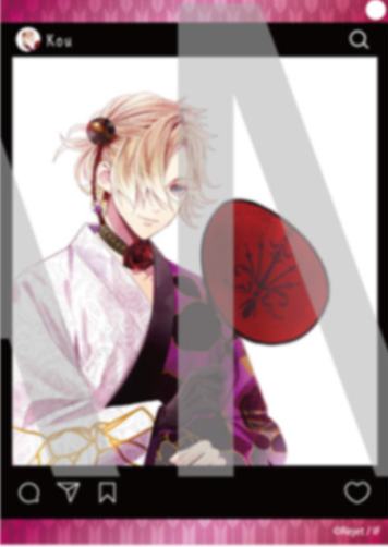 无神皓银色珠链照片挂件-万紫千红系列