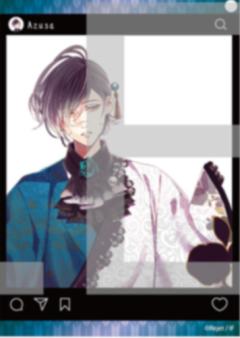 无神梓银色珠链照片挂件-万紫千红系列