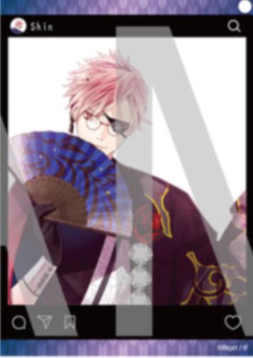 月浪辛银色珠链照片挂件-万紫千红系列