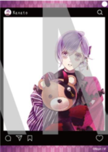 逆卷奏人银色珠链照片挂件-万紫千红系列