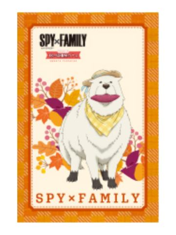 邦德·福杰1特典明信片-甜品天堂联动系列