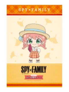 阿尼亚·福杰2特典明信片-甜品天堂联动系列