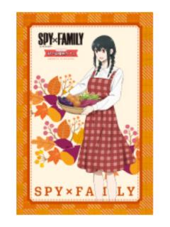 约尔·福杰1特典明信片-甜品天堂联动系列