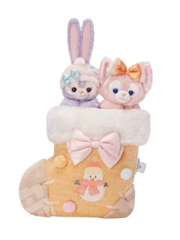 星黛露玲娜贝儿抱枕-25上迪圣诞袜系列