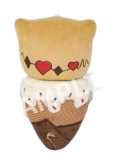 爱哭鬼-仙境漫游系列冰淇淋毛绒挂件