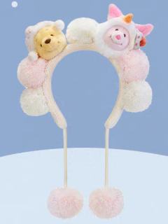 小熊维尼小猪头箍-24上迪冬日系列