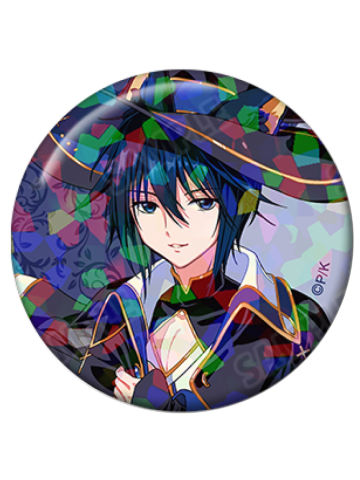 月咏几斗2(碎玻璃款)-木澄玲生联动快闪魔法少女&魔法使ver.吧唧