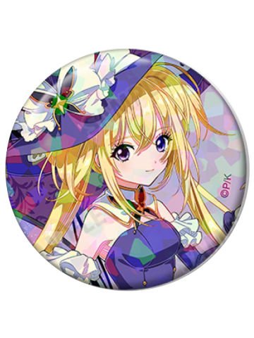 月咏歌呗2(碎玻璃款)-木澄玲生联动快闪魔法少女&魔法使ver.吧唧