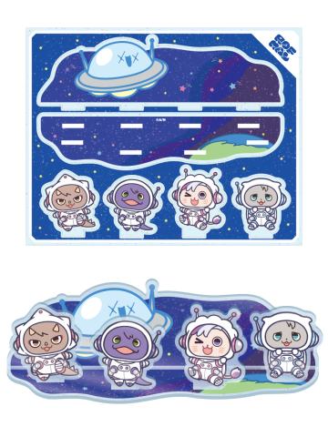 ROF-MAL-ROF-MAO宇宙派对! -4周年纪念-多插立牌