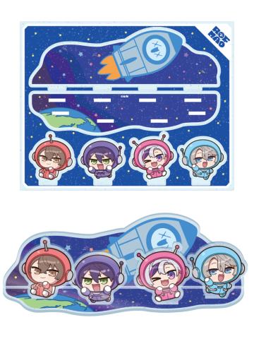 ROF-MAO-ROF-MAO宇宙派对! -4周年纪念-多插立牌