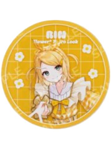 镜音铃-复古花漾快闪杯垫