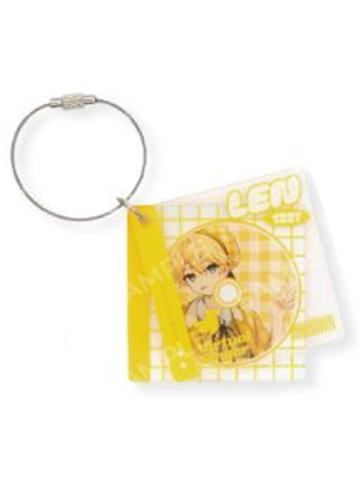 镜音连-复古花漾快闪CD挂件