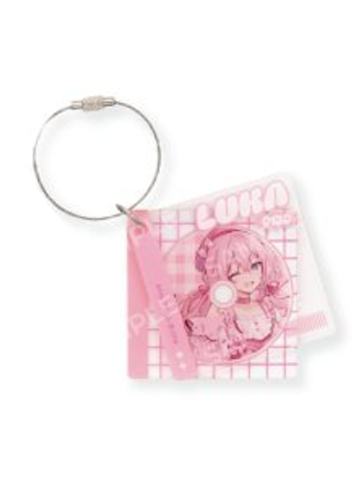 巡音流歌-复古花漾快闪CD挂件