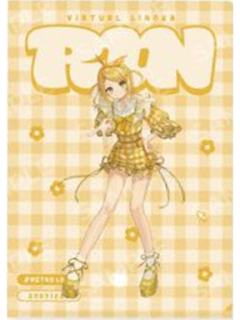 镜音铃-复古花漾快闪文件夹