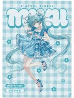 初音未来-复古花漾快闪文件夹