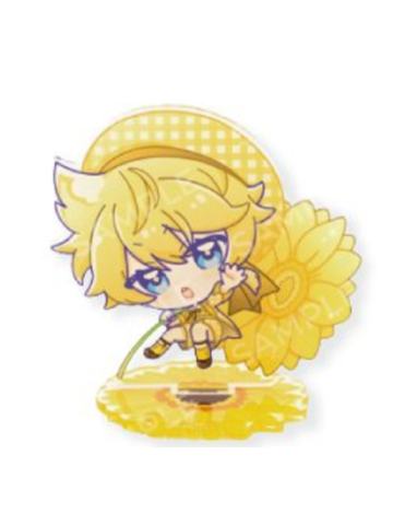 镜音连-复古花漾快闪迷你立牌