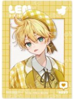 镜音连-复古花漾快闪贴纸