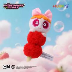 冰糖葫芦毛绒玩具包包挂饰钥匙扣-资料图