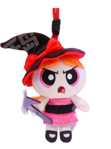 花花-黑魔法装扮毛绒玩具背包挂饰