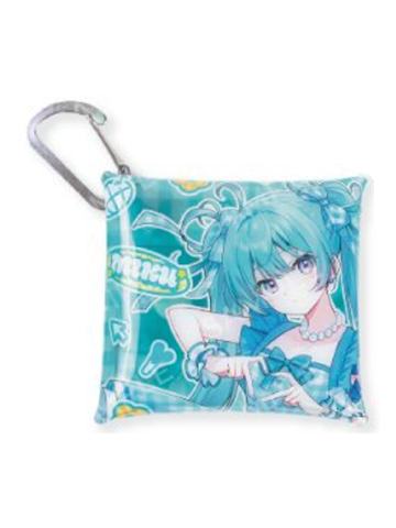 初音未来-复古花漾快闪透明袋