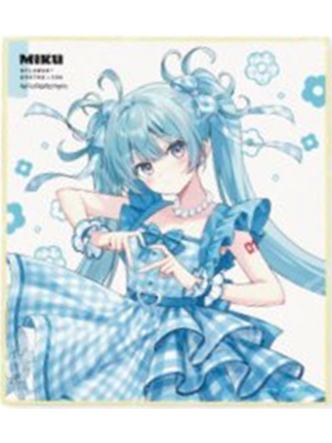 初音未来-复古花漾快闪迷你色纸