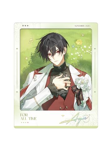 艾因纸夹相卡-若梦熄系列躺在草地