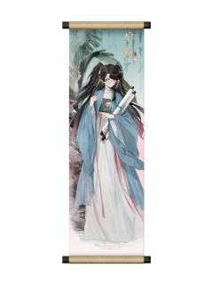 折枝卷轴冰箱贴-枕梦山河系列