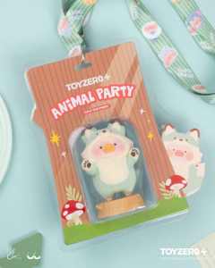 LULU猪狐狸泰国限定吊卡(森林绿狐狸)-资料图