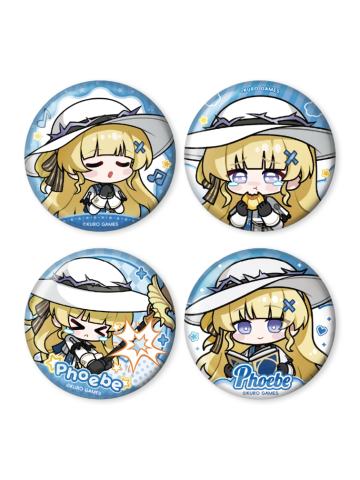 菲比迷你徽章套组-表情包系列