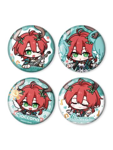 夏空迷你徽章套组-表情包系列