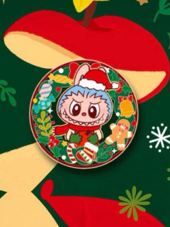 LABUBU冬日纪念章