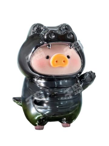 LULU猪鳄鱼台湾限定吊卡(闪鳞)