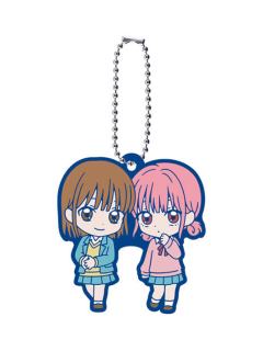 鹿野千夏&蝶野雏-万代橡胶挂件