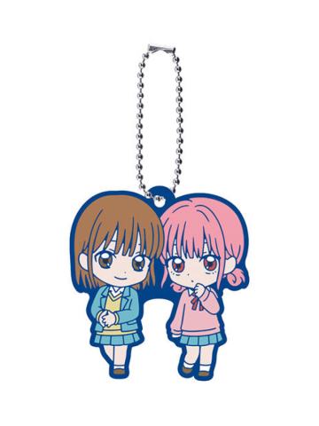 鹿野千夏&蝶野雏-万代橡胶挂件