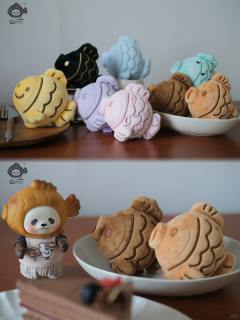 潘潘的鲷鱼烧毛绒挂件盲盒