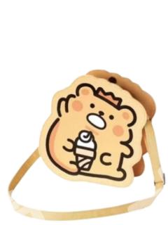 小熊虫帆布背包