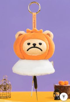 小熊虫南瓜怪毛绒钥匙扣套